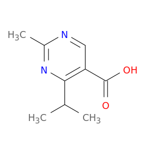 127958-08-1 5-Pyrimidinecarboxylic acid, 2-methyl-4-(1-methylethyl)-