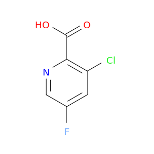 2-Pyridinecarboxylic acid, 3-chloro-5-fluoro-