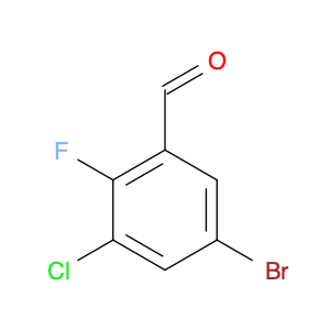 1280786-80-2 Benzaldehyde, 5-bromo-3-chloro-2-fluoro-