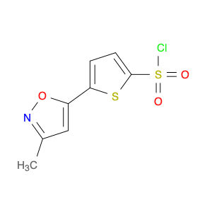 1282218-14-7 5-(3-methyl-5-isoxazolyl)-2-thiophenesulfonyl chloride