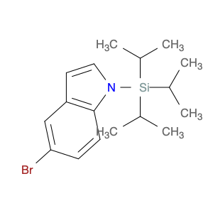 128564-66-9 1H-Indole, 5-bromo-1-[tris(1-methylethyl)silyl]-