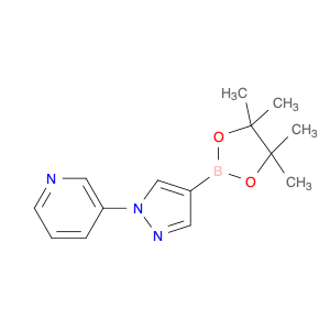 1286202-05-8 3-[4-(tetramethyl-1,3,2-dioxaborolan-2-yl)-1H-pyrazol-1-yl]pyridine