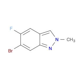 1286734-87-9 2H-Indazole, 6-bromo-5-fluoro-2-methyl-