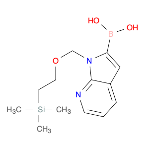 Boronic acid, B-[1-[[2-(trimethylsilyl)ethoxy]methyl]-1H-pyrrolo[2,3-b]pyridin-2-yl]-