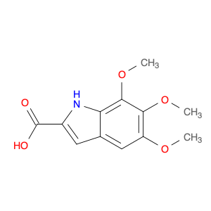 128781-07-7 1H-Indole-2-carboxylic acid, 5,6,7-trimethoxy-