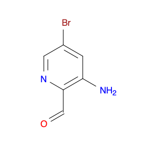 1289168-19-9 2-Pyridinecarboxaldehyde, 3-amino-5-bromo-