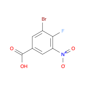 Benzoic acid, 3-bromo-4-fluoro-5-nitro-