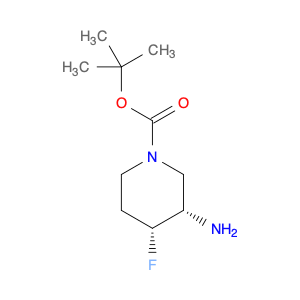 (3S,4R)-tert-Butyl 3-amino-4-fluoropiperidine-1-carboxylate