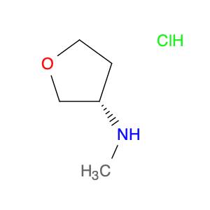 3-Furanamine, tetrahydro-N-methyl-, hydrochloride (1:1), (3S)-