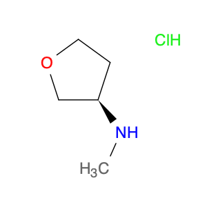 3-Furanamine, tetrahydro-N-methyl-, hydrochloride (1:1), (3R)-