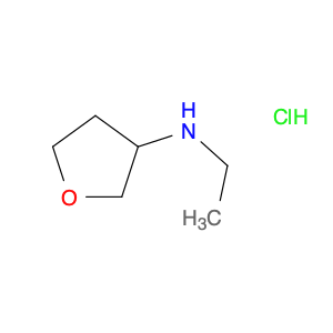 3-Furanamine, N-ethyltetrahydro-, hydrochloride (1:1)