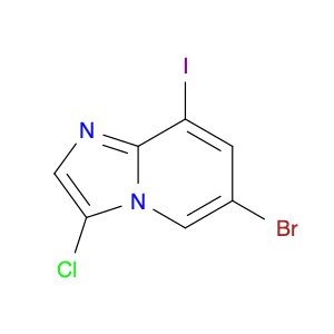 1296223-94-3 6-bromo-3-chloro-8-iodo-imidazo[1,2-a]pyridine