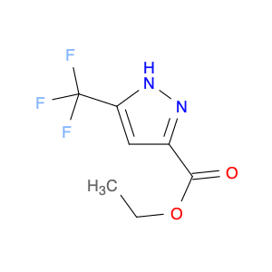 1H-Pyrazole-3-carboxylic acid, 5-(trifluoromethyl)-, ethyl ester