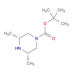 1-Piperazinecarboxylic acid, 3,5-dimethyl-, 1,1-dimethylethyl ester, (3R,5S)-rel-