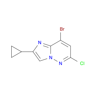 1298031-95-4 8-bromo-6-chloro-2-cyclopropylimidazo[1,2-b]pyridazine