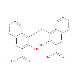 2-Naphthalenecarboxylic acid, 4,4'-methylenebis[3-hydroxy-