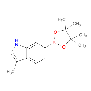1H-Indole, 3-methyl-6-(4,4,5,5-tetramethyl-1,3,2-dioxaborolan-2-yl)-