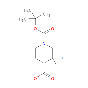 1,4-Piperidinedicarboxylic acid, 3,3-difluoro-, 1-(1,1-dimethylethyl) ester