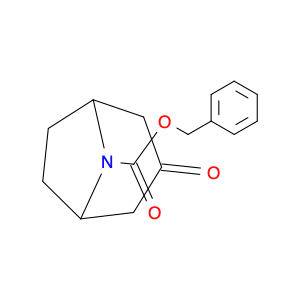 8-Azabicyclo[3.2.1]octane-8-carboxylic acid, 3-oxo-, phenylmethyl ester