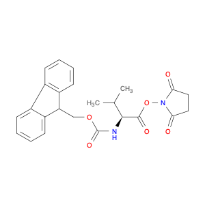 130878-68-1 L-Valine, N-[(9H-fluoren-9-ylmethoxy)carbonyl]-, 2,5-dioxo-1-pyrrolidinyl ester