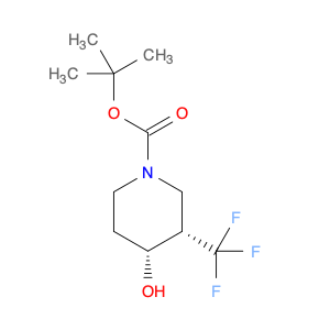 1309435-53-7 tert-butyl cis-4-hydroxy-3-(trifluoromethyl)piperidine-1-carboxylate