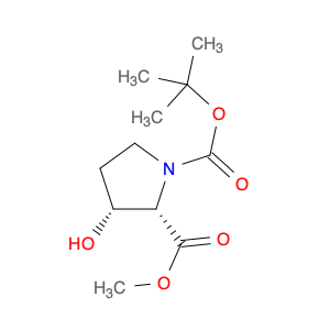 1,2-Pyrrolidinedicarboxylic acid, 3-hydroxy-, 1-(1,1-dimethylethyl) 2-methyl ester, (2S,3R)-