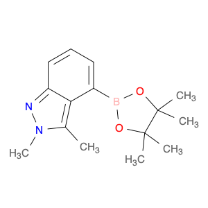 1310383-43-7 2H-Indazole, 2,3-dimethyl-4-(4,4,5,5-tetramethyl-1,3,2-dioxaborolan-2-yl)-