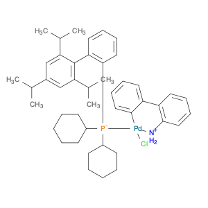 Palladium, [2'-(amino-κN)[1,1'-biphenyl]-2-yl-κC]chloro[dicyclohexyl[2',4',6'-tris(1-methylethyl)[1,1'-biphenyl]-2-yl]phosphine]-, (SP-4-4)-