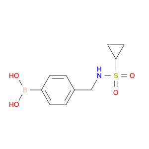 1310707-21-1 (4-(cyclopropanesulfonamidomethyl)phenyl)boronic acid