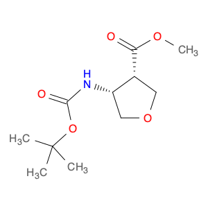 1310708-60-1 methyl cis-4-{[(tert-butoxy)carbonyl]amino}oxolane-3-carboxylate