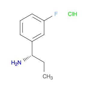 Benzenemethanamine, α-ethyl-3-fluoro-, hydrochloride (1:1), (αS)-