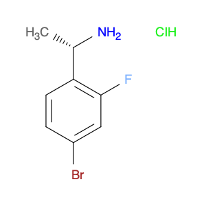 1311254-85-9 Benzenemethanamine, 4-bromo-2-fluoro-α-methyl-, hydrochloride (1:1), (αS)-