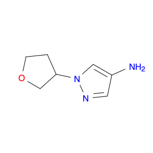 1H-Pyrazol-4-amine, 1-(tetrahydro-3-furanyl)-