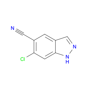 1312008-67-5 1H-Indazole-5-carbonitrile, 6-chloro-