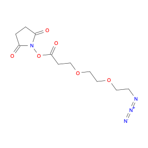 Propanoic acid, 3-[2-(2-azidoethoxy)ethoxy]-, 2,5-dioxo-1-pyrrolidinyl ester