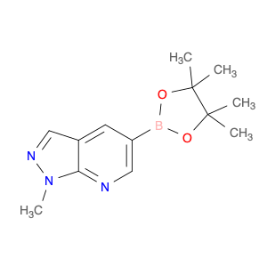 1312312-78-9 1H-Pyrazolo[3,4-b]pyridine, 1-methyl-5-(4,4,5,5-tetramethyl-1,3,2-dioxaborolan-2-yl)-