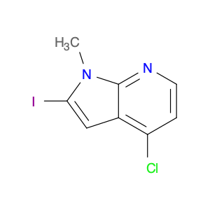 1312581-09-1 1H-Pyrrolo[2,3-b]pyridine, 4-chloro-2-iodo-1-methyl-