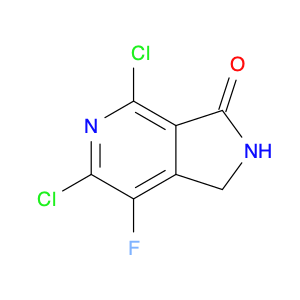 1312693-69-8 3H-Pyrrolo[3,4-c]pyridin-3-one, 4,6-dichloro-7-fluoro-1,2-dihydro-