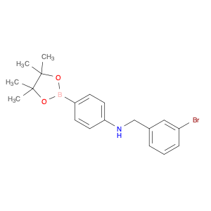 1312789-54-0 N-(3-bromobenzyl)-4-(4,4,5,5-tetramethyl-1,3,2-dioxaborolan-2-yl)aniline