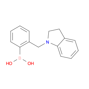 1312802-61-1 (2-(indolin-1-ylmethyl)phenyl)boronic acid