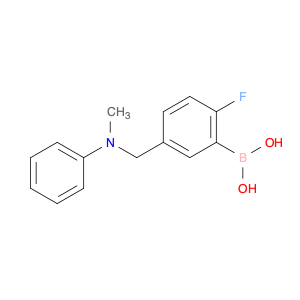 1312922-65-8 (2-fluoro-5-((methyl(phenyl)amino)methyl)phenyl)boronic acid