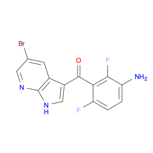 1312941-98-2 (3-Amino-2,6-difluorophenyl)(5-bromo-1H-pyrrolo[2,3-b]pyridin-3-yl)methanone