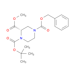 (S)-1-Boc-4-cbz-2-piperazine carboxylic acid methyl ester