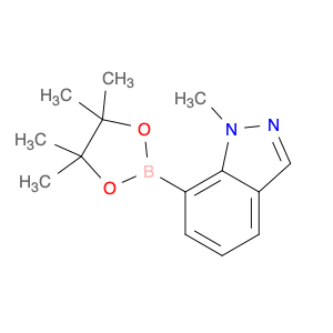 1313738-64-5 1H-Indazole, 1-methyl-7-(4,4,5,5-tetramethyl-1,3,2-dioxaborolan-2-yl)-