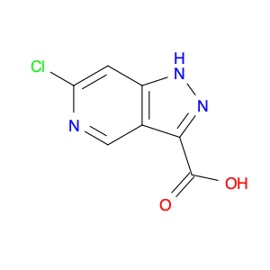 6-chloro-1H-pyrazolo[4,3-c]pyridine-3-carboxylic acid