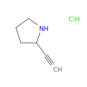 1314937-87-5 Pyrrolidine, 2-ethynyl-, hydrochloride (1:1)