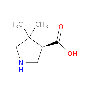 (R)-4,4-DiMethylpyrrolidine-3-carboxylic acid