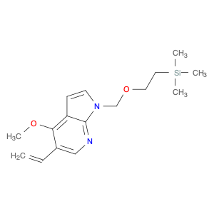 1315466-96-6 5-Ethenyl-4-methoxy-1-[[2-(trimethylsilyl)ethoxy]methyl]-1H-pyrrolo[2,3-b]pyridine