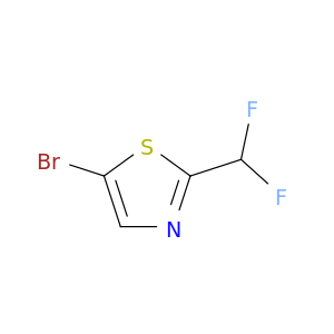 1319255-36-1 Thiazole, 5-bromo-2-(difluoromethyl)-