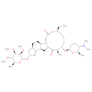 131929-60-7 (2R,3aS,5aR,5bS,9S,13S,14R,16aS,16bR)-2-[(6-Deoxy-2,3,4-tri-O-methyl-α-L-mannopyranosyl)oxy]-13-[[(2R,5S,6R)-5-(dimethylamino)tetrahydro-6-methyl-2H-pyran-2-yl]oxy]-9-ethyl-2,3,3a,5a,5b,6,9,10,11,12,13,14,16a,16b-tetradecahydro-14-methyl-1H-as-indaceno[3,2-d]oxacyclododecin-7,15-dione